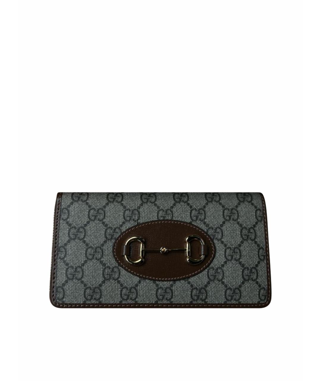 GUCCI Коричневый кошелек, фото 1
