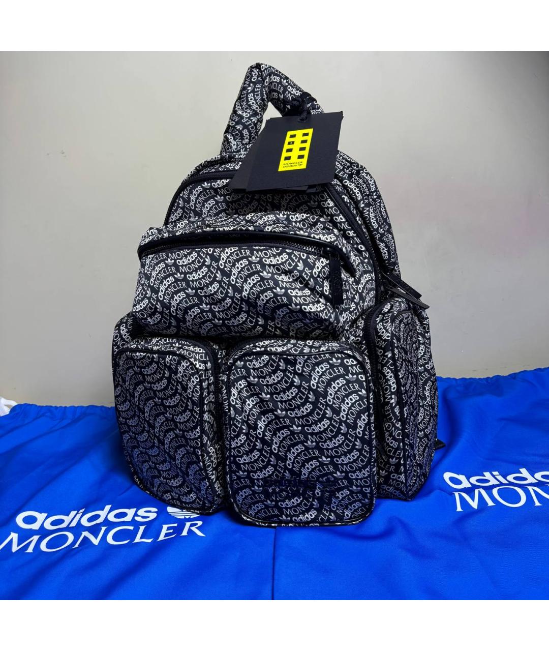 MONCLER Черный рюкзак, фото 10