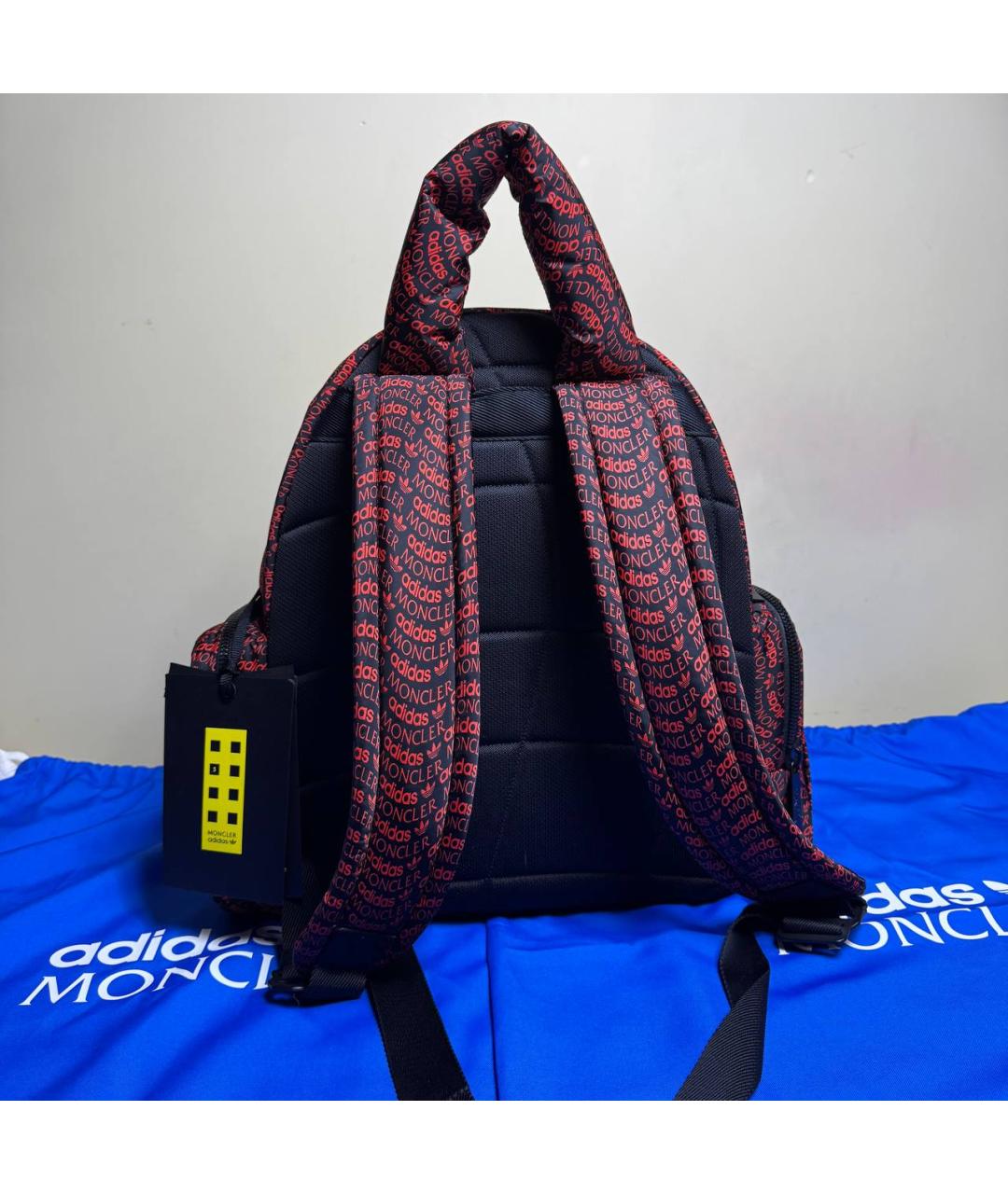 MONCLER Красный рюкзак, фото 4
