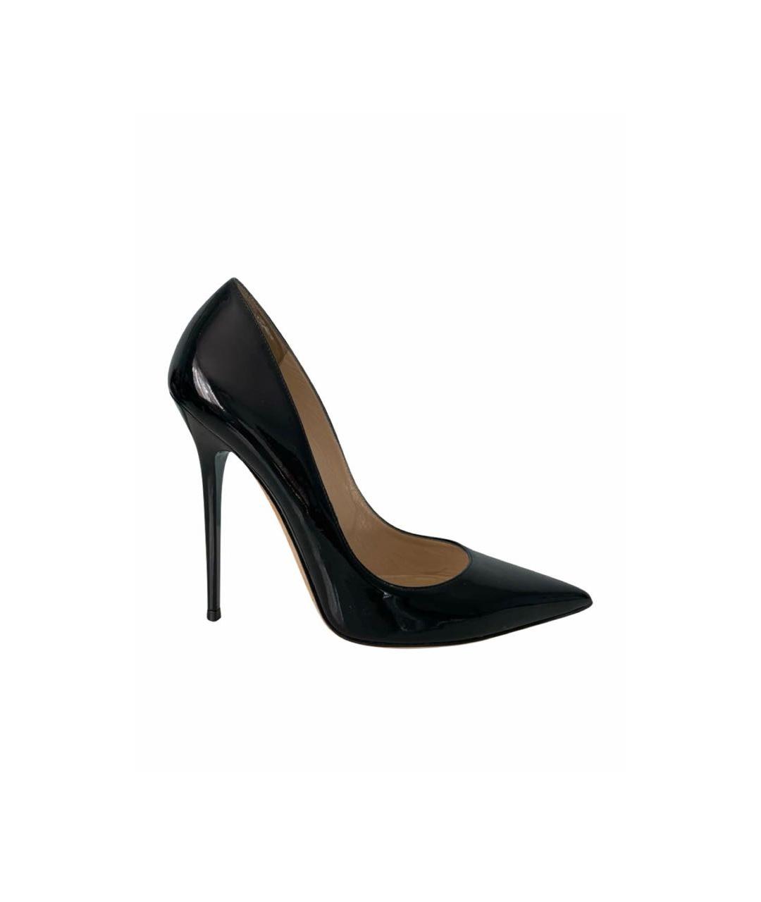 JIMMY CHOO Черные туфли из лакированной кожи, фото 1