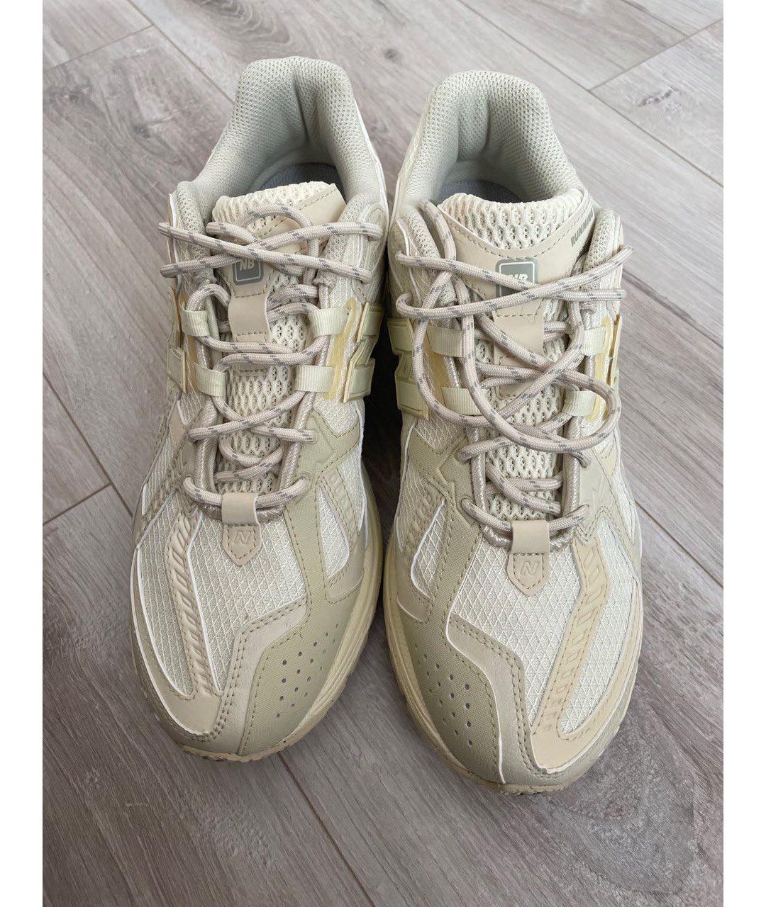 NEW BALANCE Бежевые низкие кроссовки / кеды, фото 2
