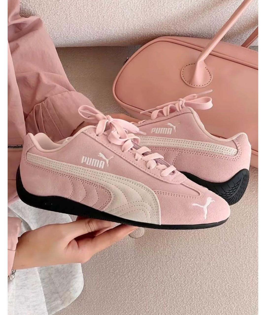 PUMA Розовые кеды, фото 2