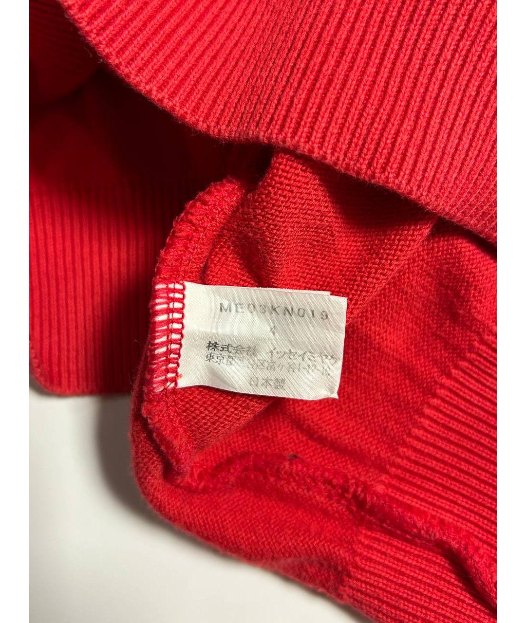 ISSEY MIYAKE Красный джемпер / свитер, фото 8