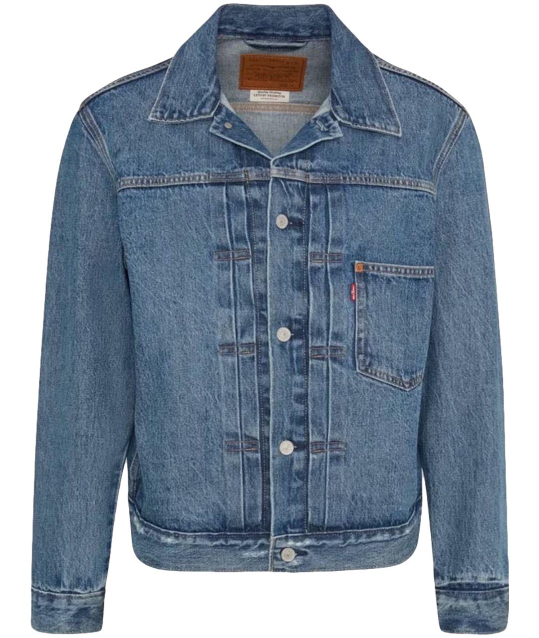 LEVI'S Синяя деним куртка, фото 1
