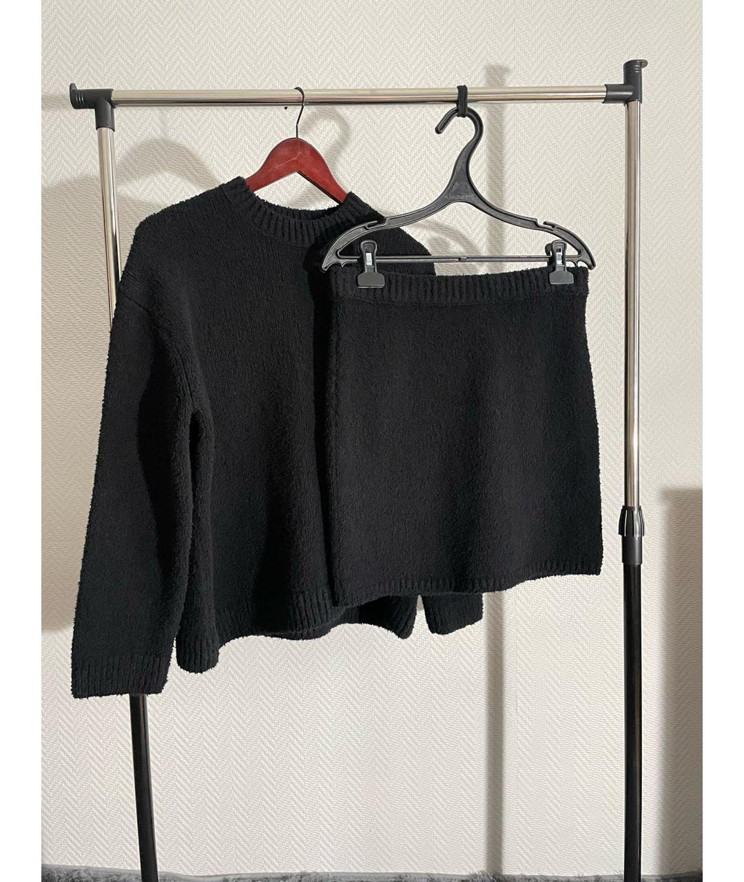 12 STOREEZ Черный хлопковый костюм с юбками, фото 7