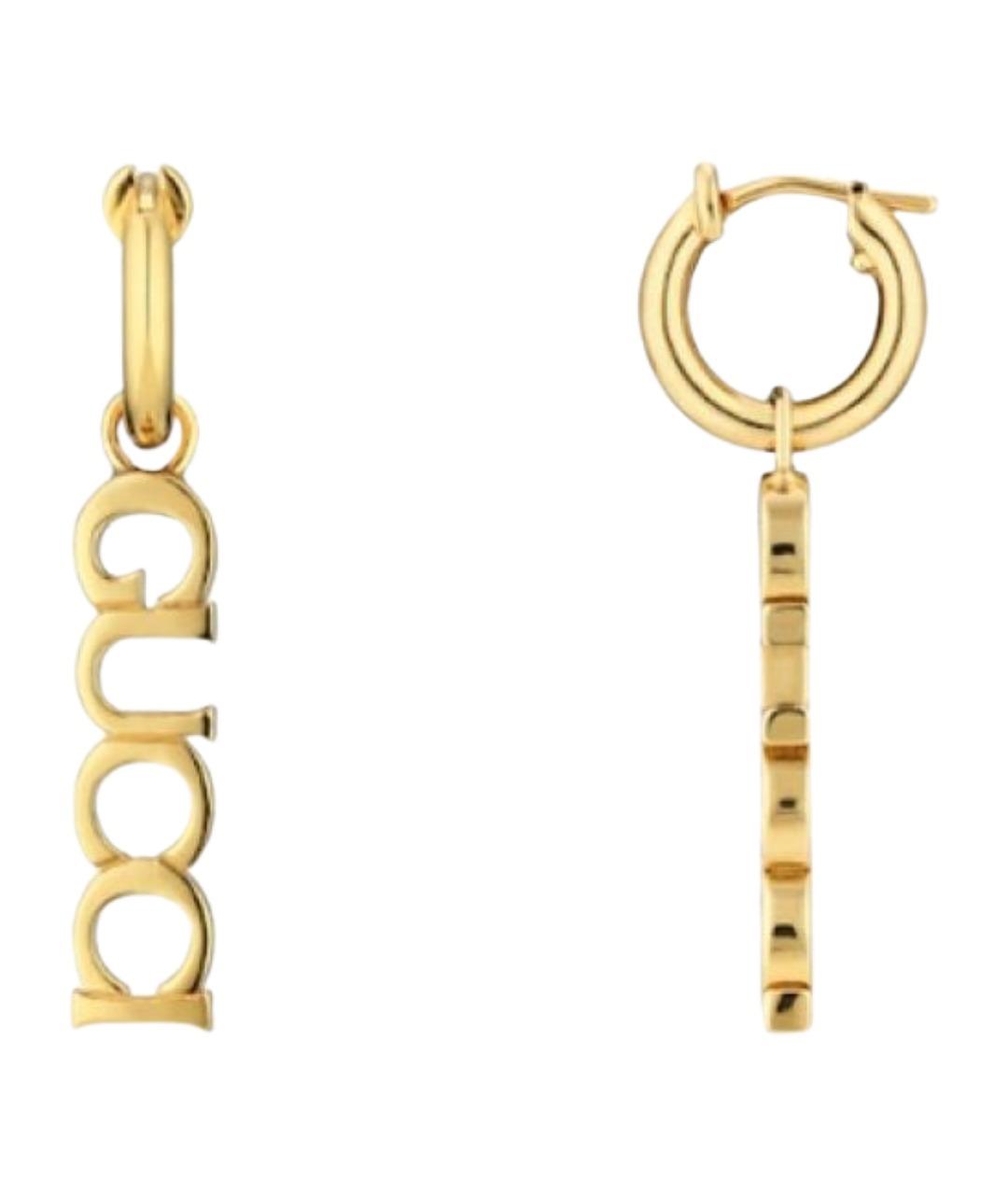 GUCCI Золотые серьги, фото 1
