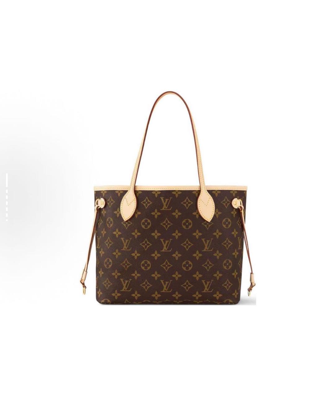 LOUIS VUITTON Коричневая сумка тоут, фото 4