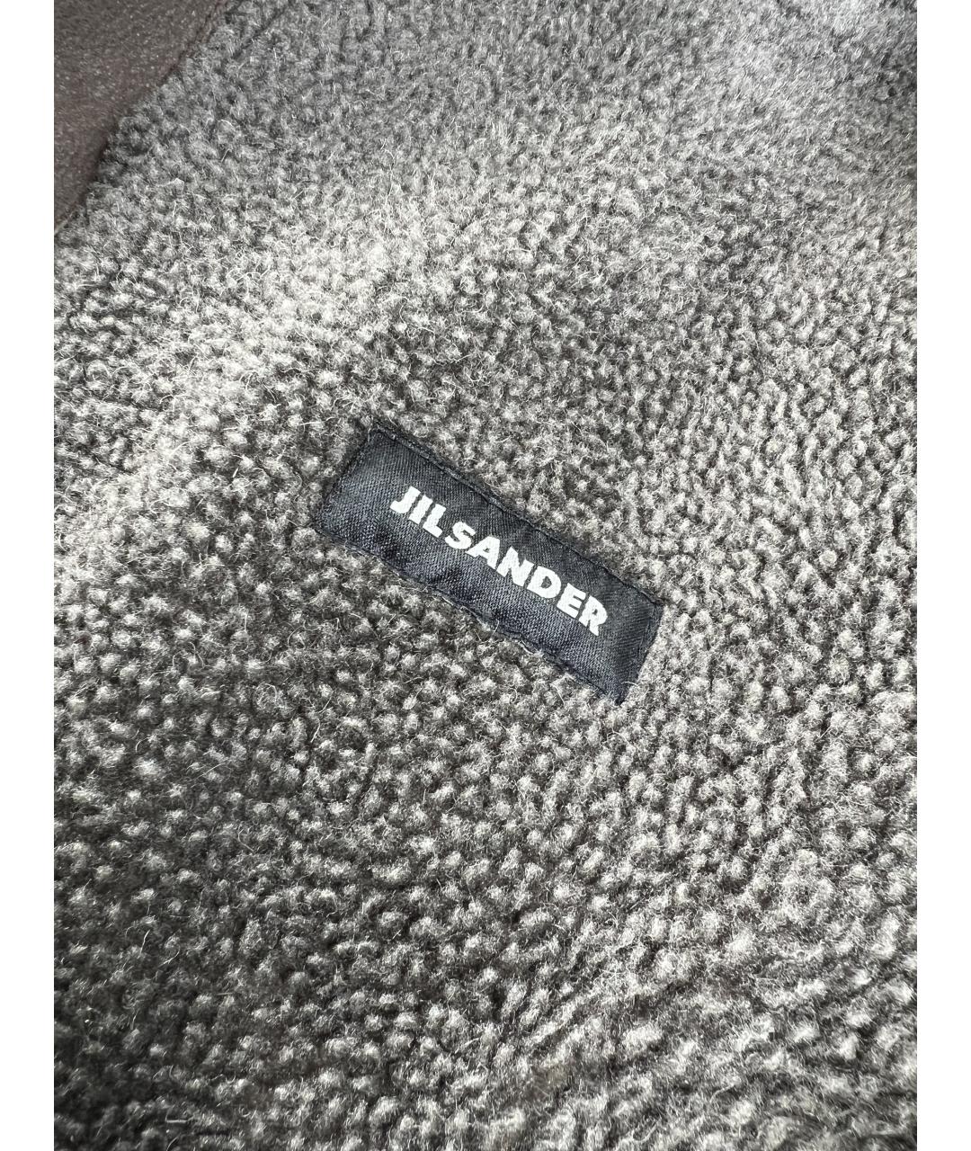 JIL SANDER Коричневая кожаная дубленка/шуба, фото 4