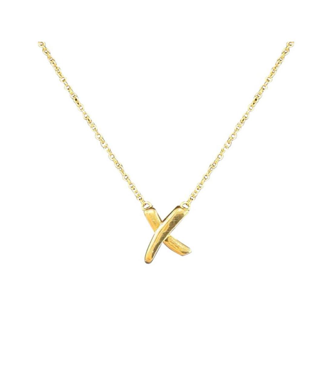 TIFFANY&CO Золотая подвеска из желтого золота, фото 1
