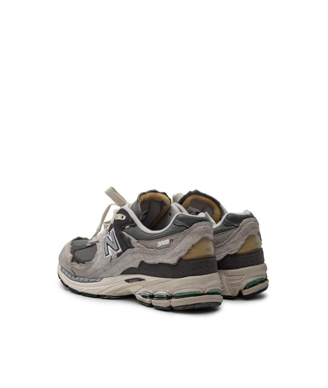NEW BALANCE Серые текстильные кроссовки, фото 3