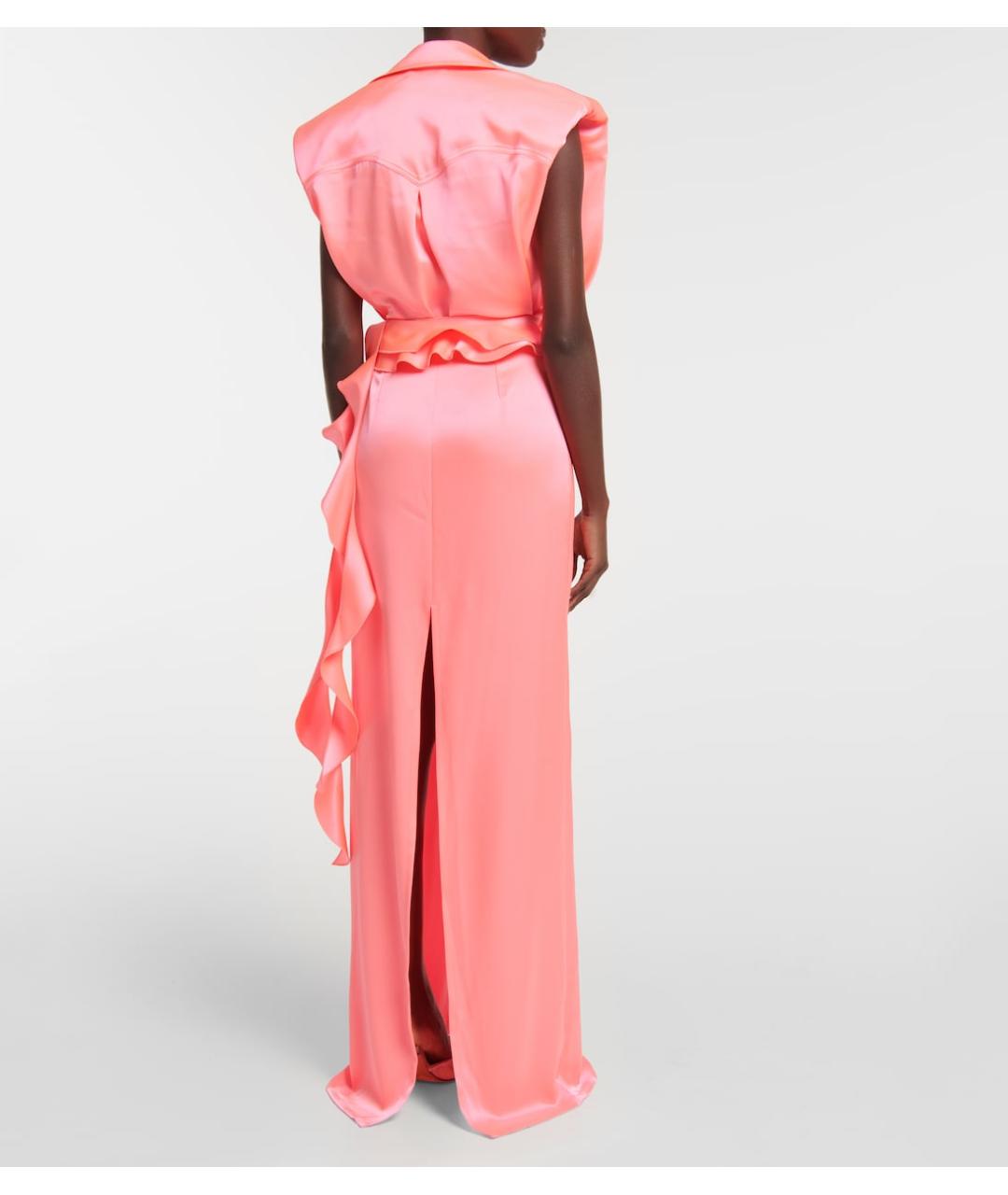 DAVID KOMA Розовое коктейльное платье, фото 3