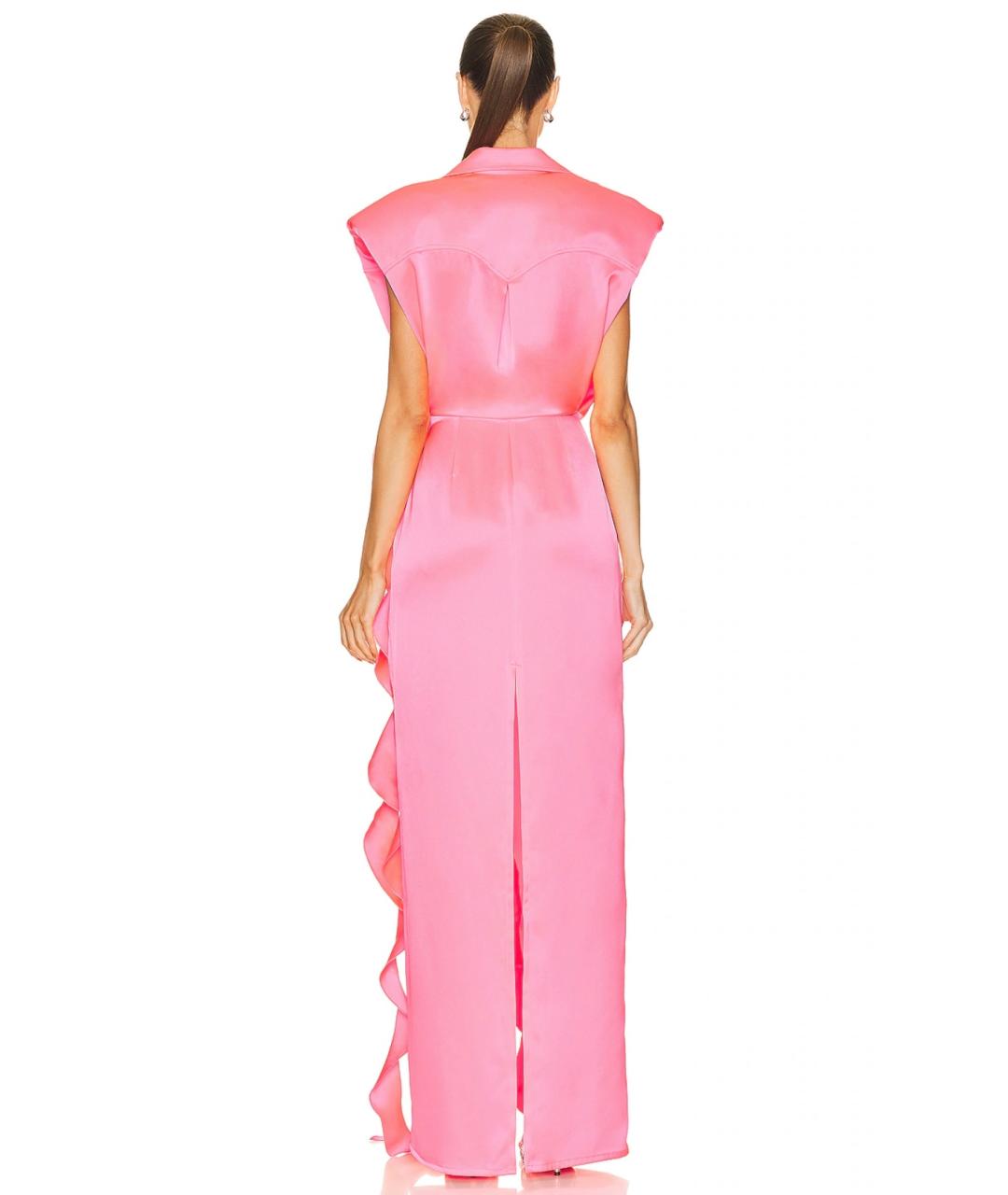 DAVID KOMA Розовое коктейльное платье, фото 7