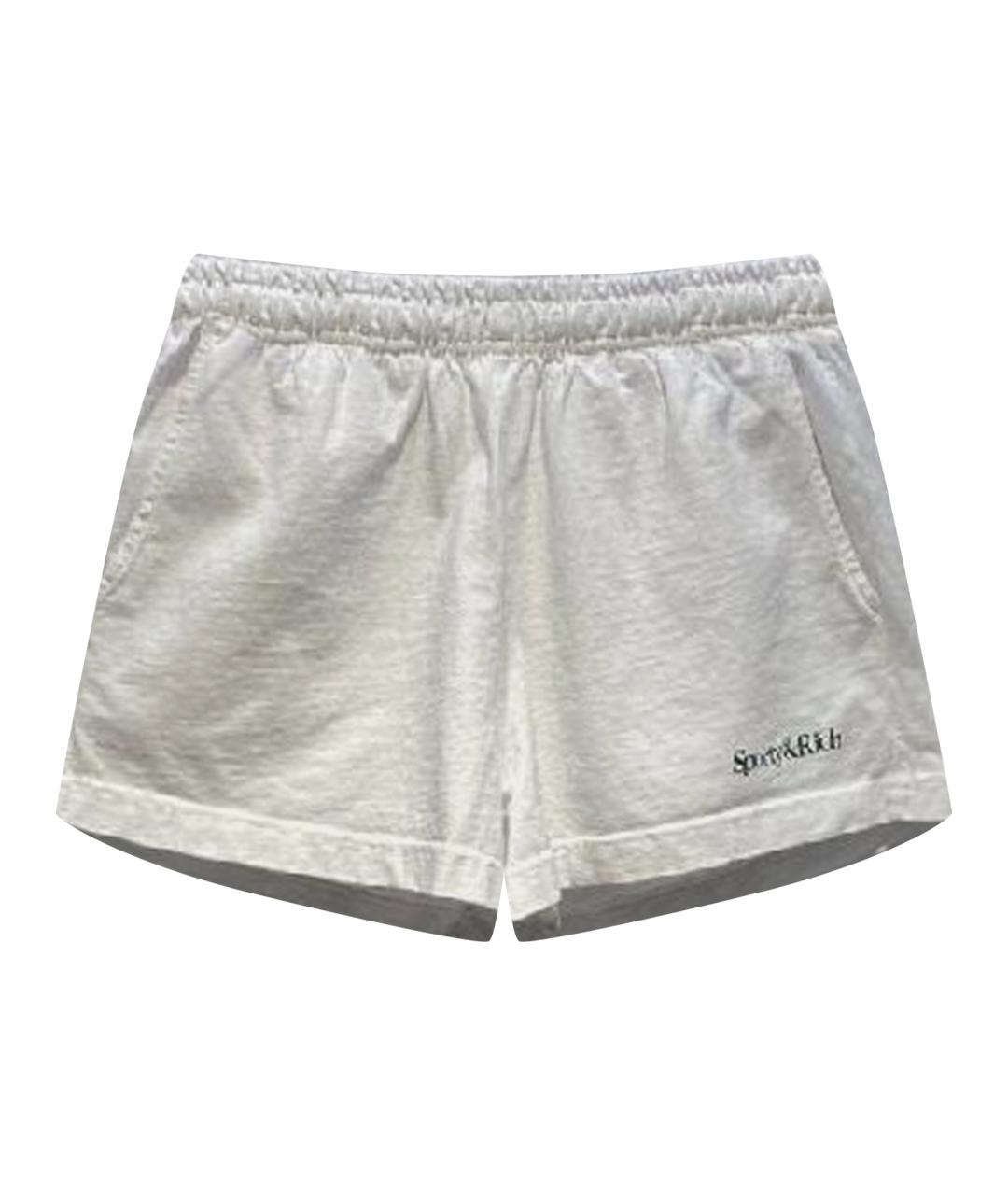 SPORTY AND RICH Белые шорты, фото 1