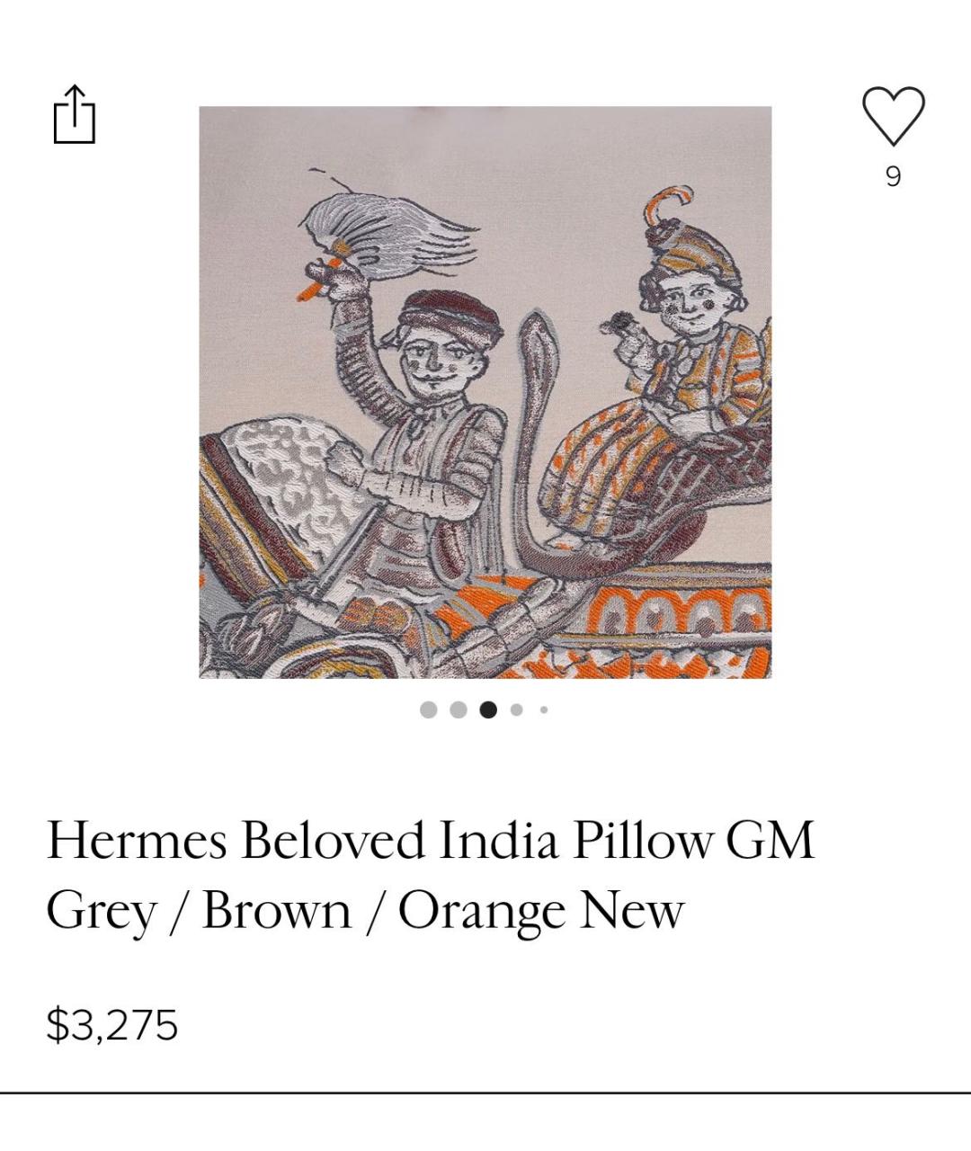 HERMES Мульти шелковый платок, фото 2