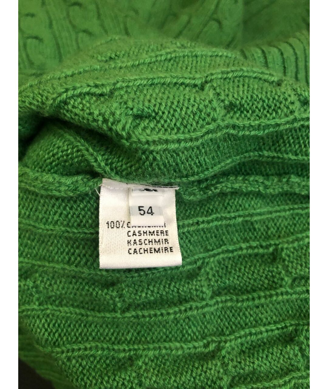 CRUCIANI Зеленый кашемировый джемпер / свитер, фото 6