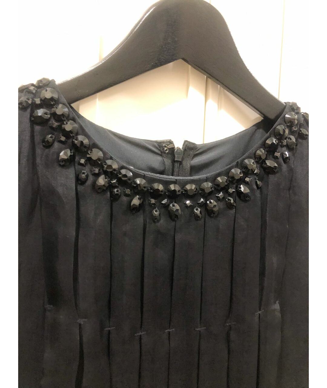 ARMANI COLLEZIONI Черное шелковое коктейльное платье, фото 2