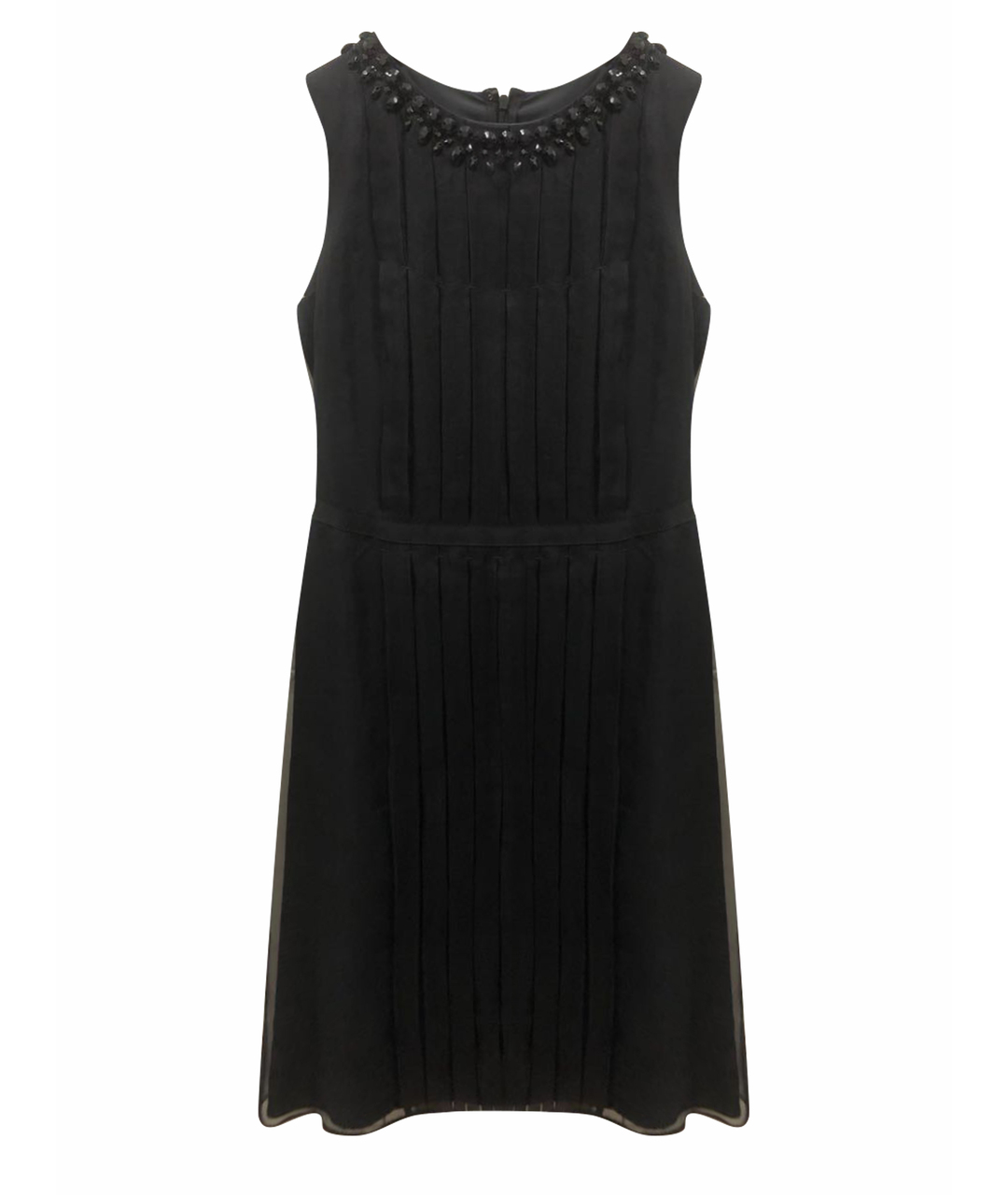 ARMANI COLLEZIONI Черное шелковое коктейльное платье, фото 1