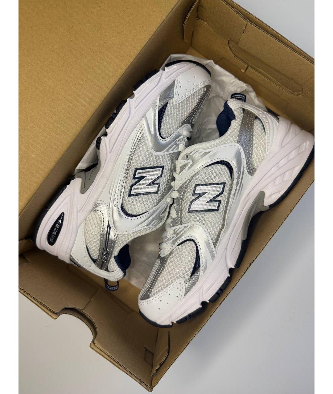 NEW BALANCE Белые кроссовки, фото 4