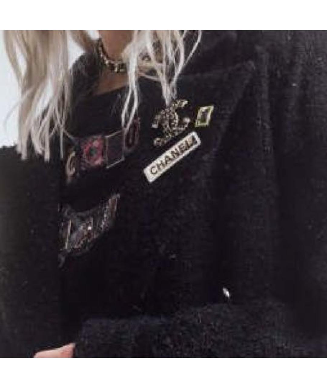 CHANEL Серебряная металлическая булавка / брошь, фото 5