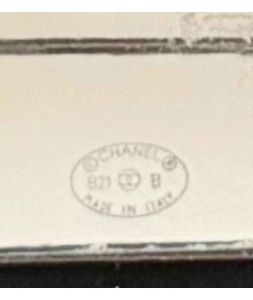 CHANEL Серебряная металлическая булавка / брошь, фото 5