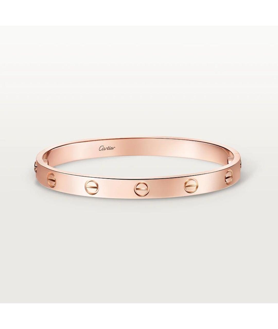 CARTIER Золотой браслет из розового золота, фото 6