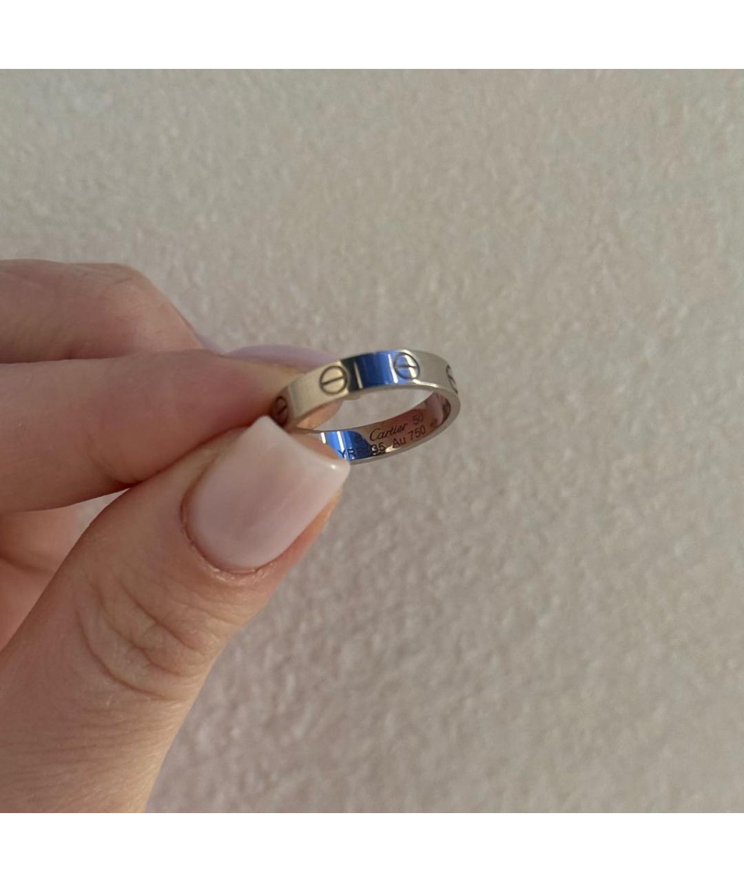 CARTIER Платиновое кольцо, фото 2