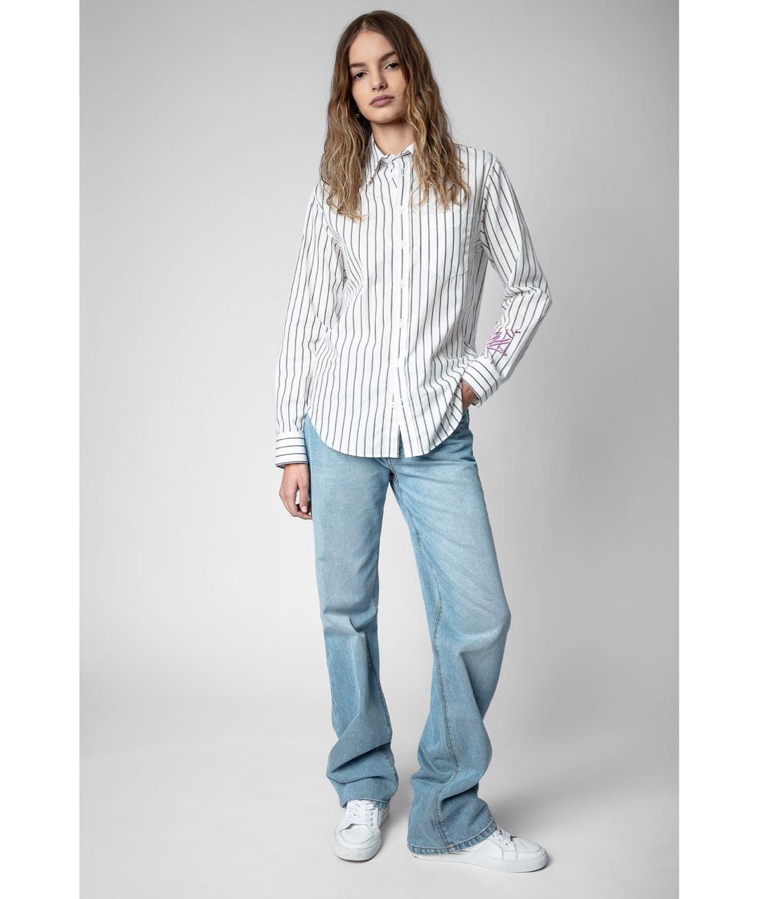 ZADIG & VOLTAIRE Белая хлопковая рубашка, фото 3