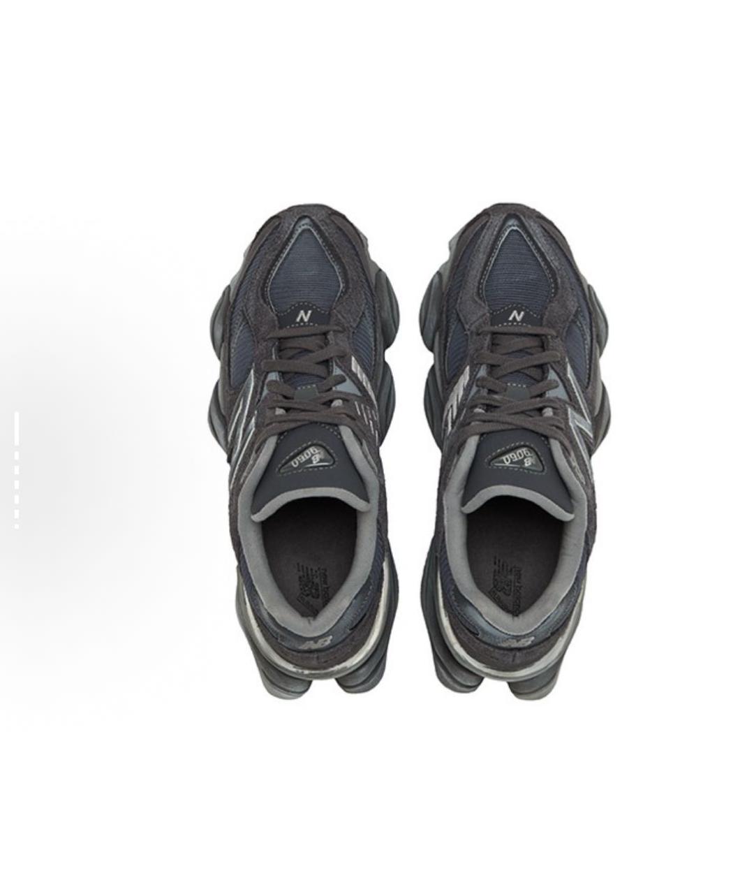 NEW BALANCE Антрацитовые замшевые кроссовки, фото 5