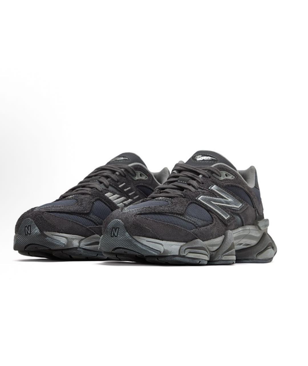 NEW BALANCE Антрацитовые замшевые кроссовки, фото 4