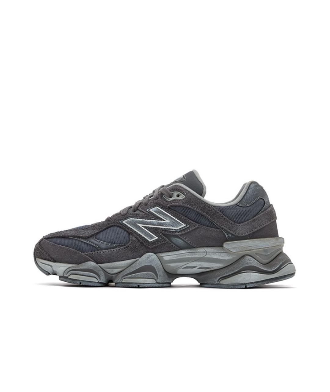 NEW BALANCE Антрацитовые замшевые кроссовки, фото 8
