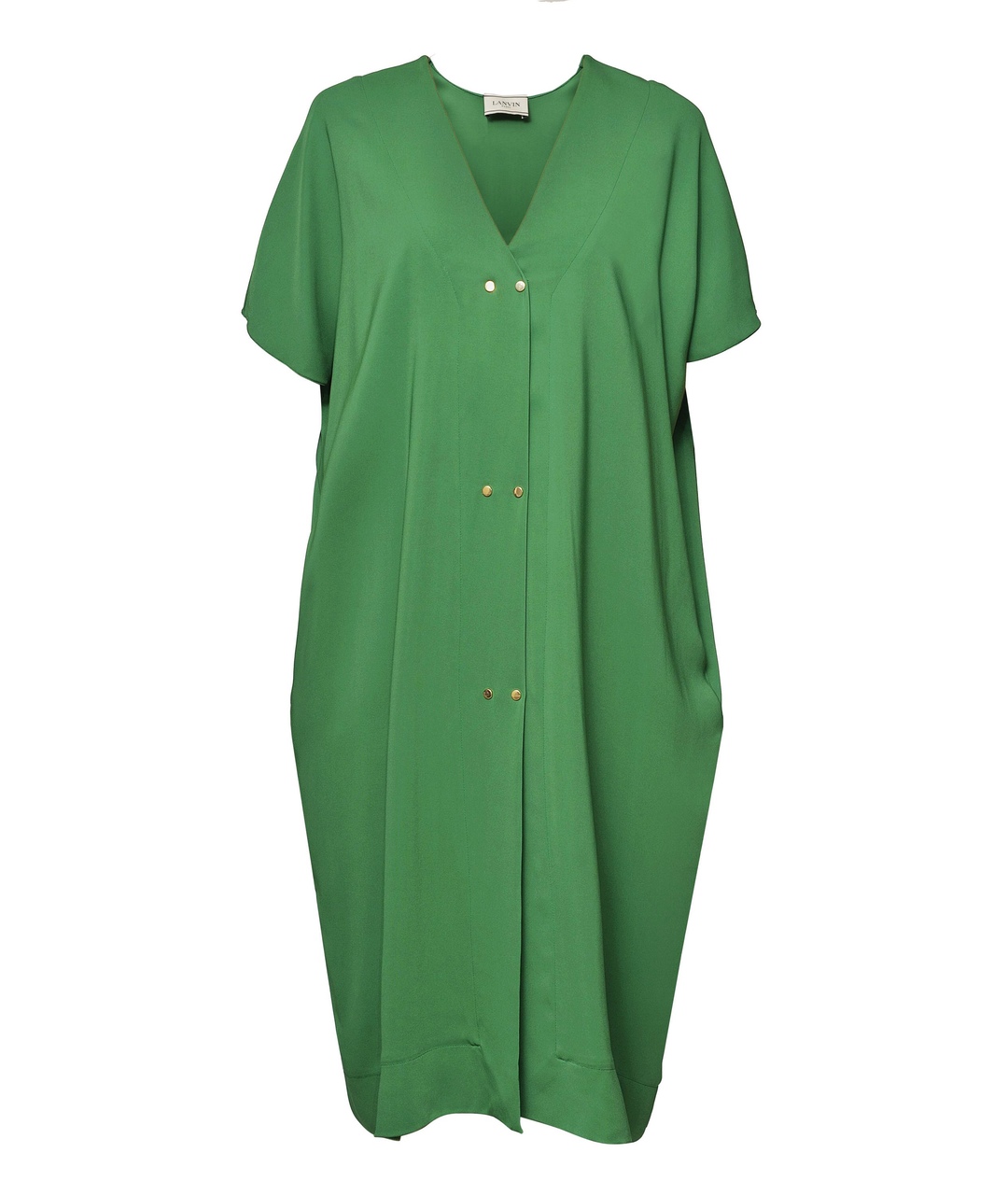 LANVIN Зеленые повседневное платье, фото 1