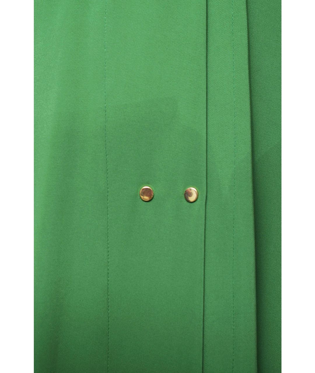 LANVIN Зеленые повседневное платье, фото 4