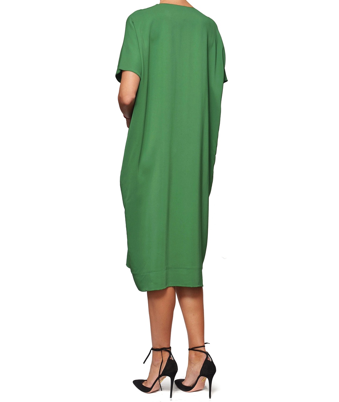 LANVIN Зеленые повседневное платье, фото 3