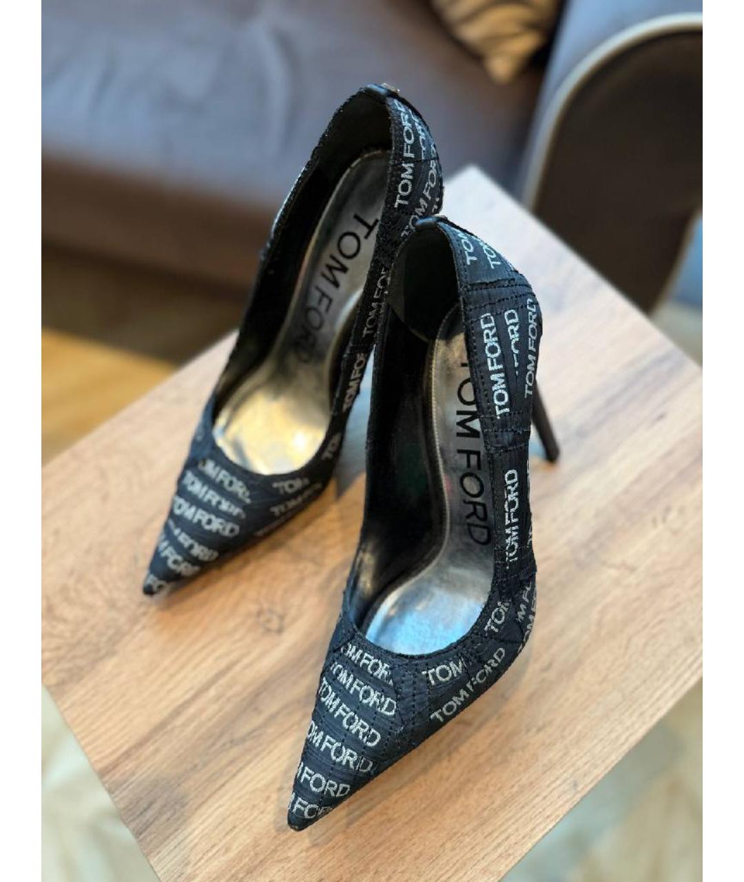 TOM FORD Черные туфли, фото 2