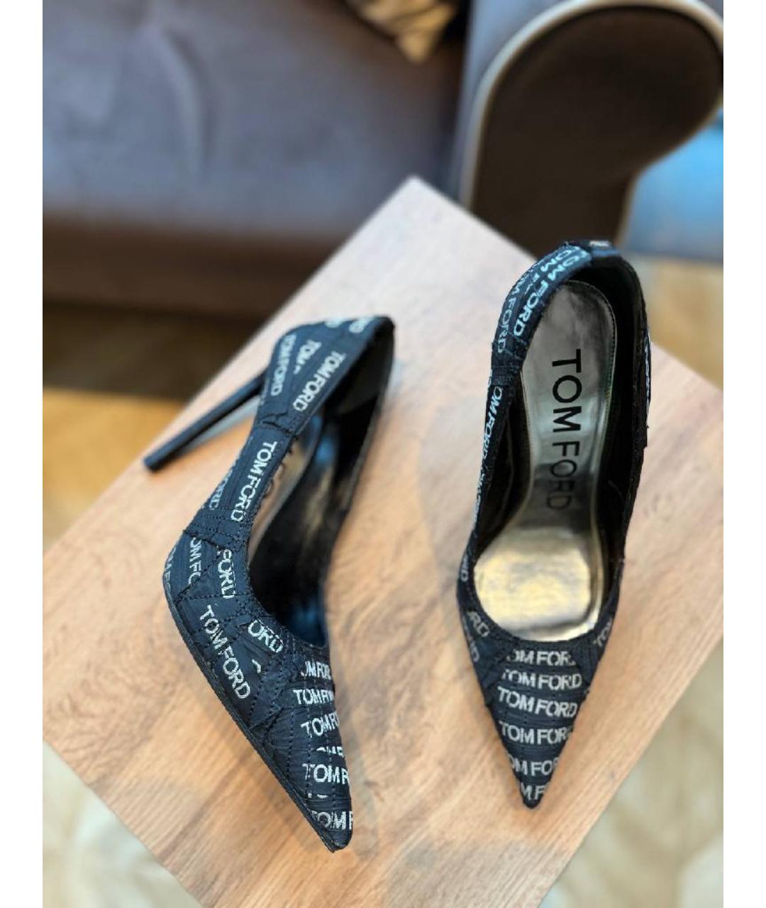 TOM FORD Черные туфли, фото 8