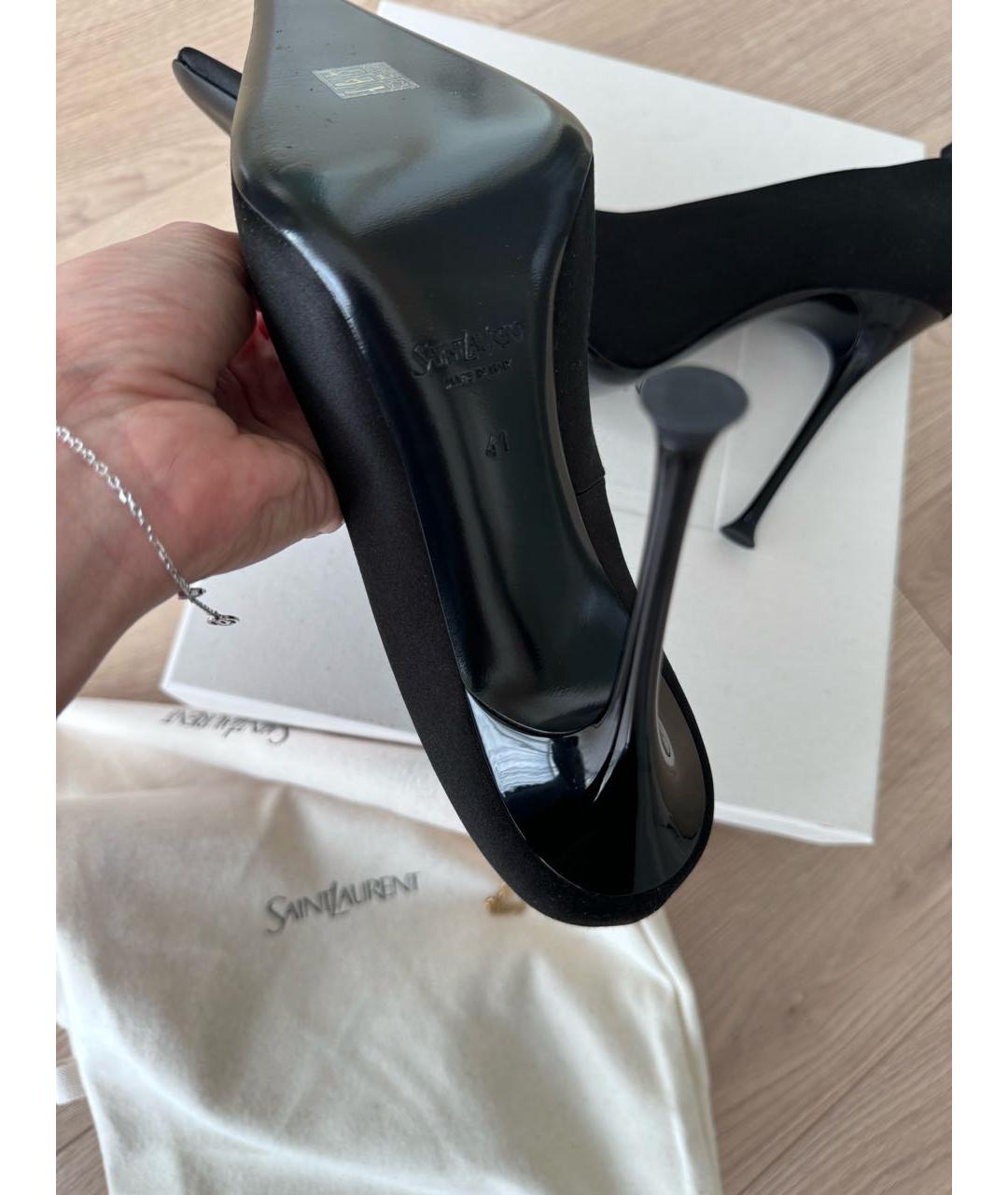SAINT LAURENT Черные туфли, фото 7