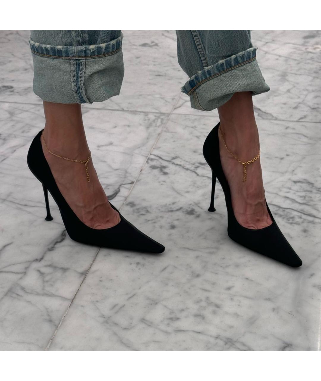 SAINT LAURENT Черные туфли, фото 5