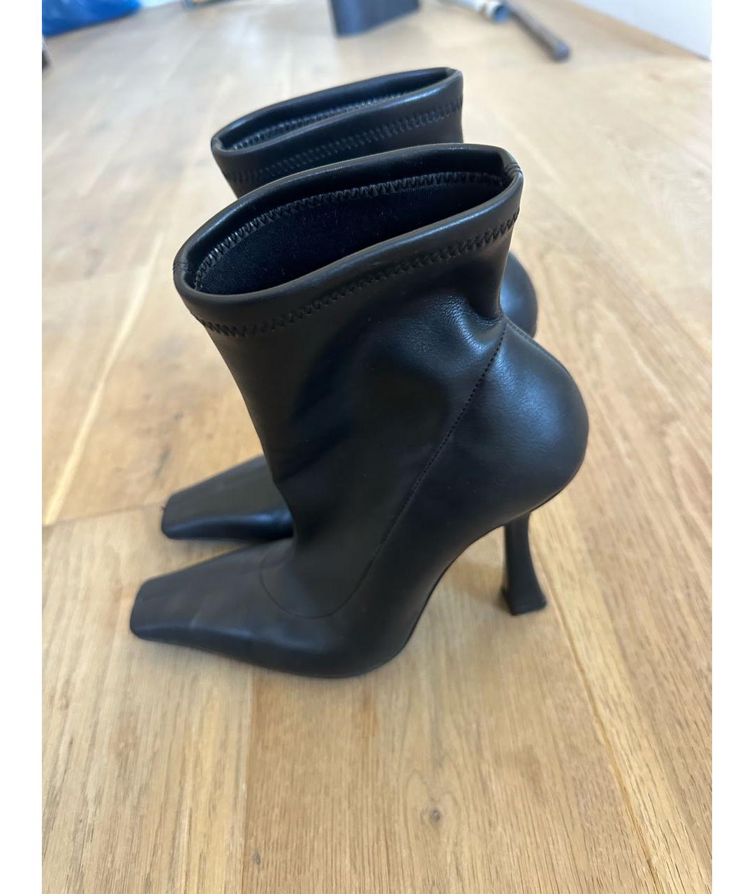 CASADEI Черные кожаные ботильоны, фото 3