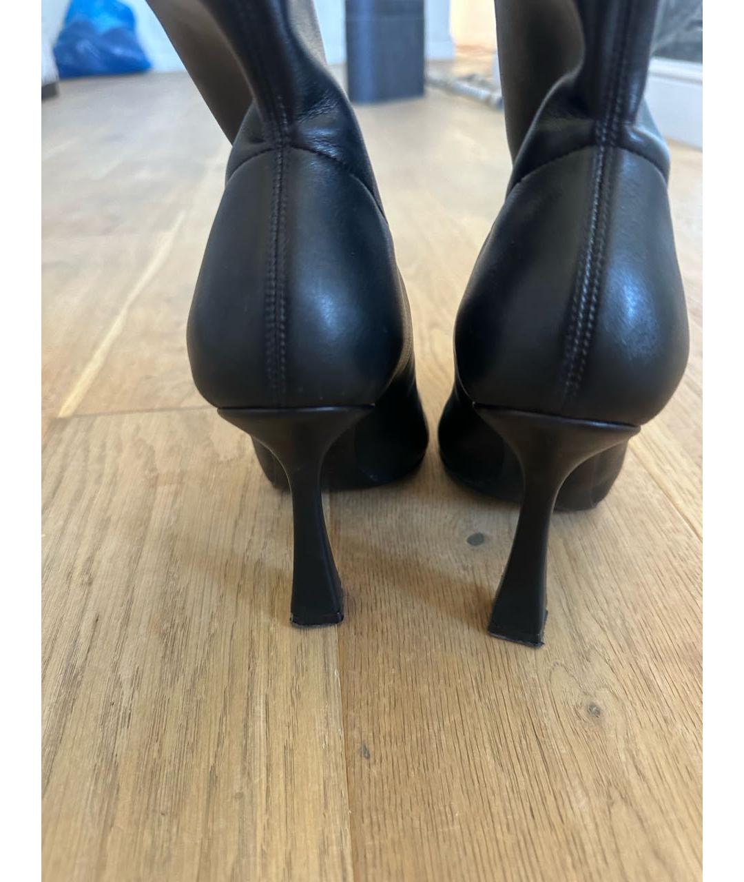 CASADEI Черные кожаные ботильоны, фото 4