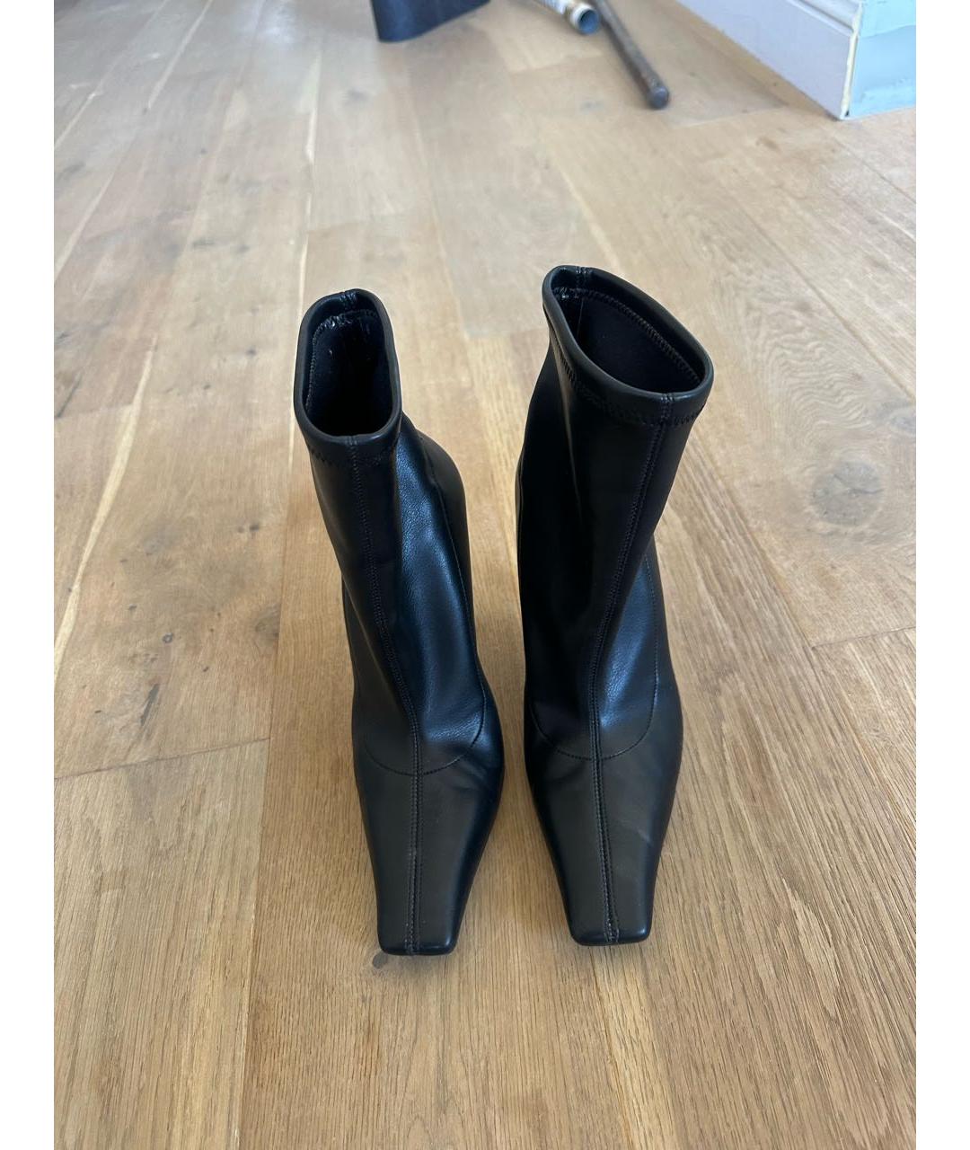CASADEI Черные кожаные ботильоны, фото 2