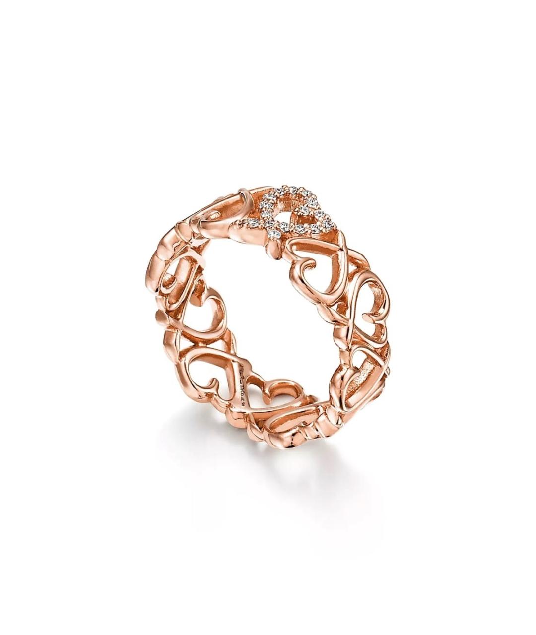 TIFFANY&CO Золотое кольцо из розового золота, фото 2