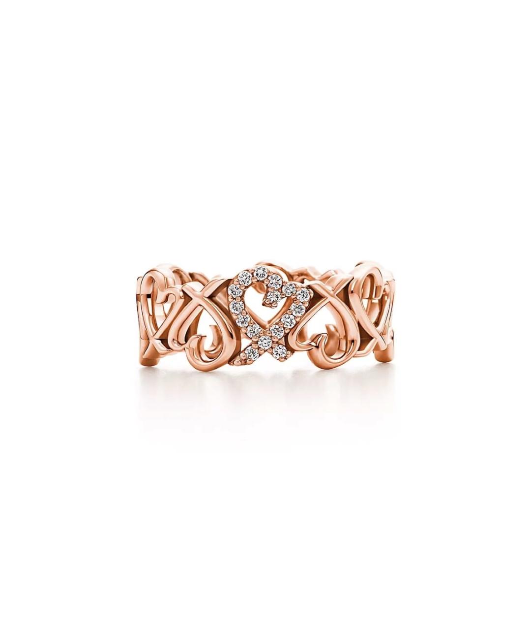 TIFFANY&CO Золотое кольцо из розового золота, фото 1