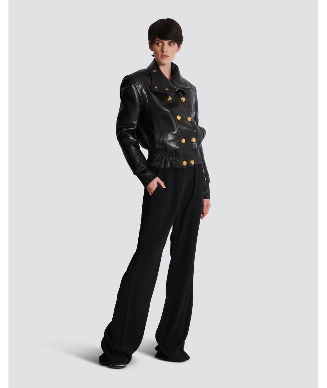 BALMAIN Черная куртка, фото 4