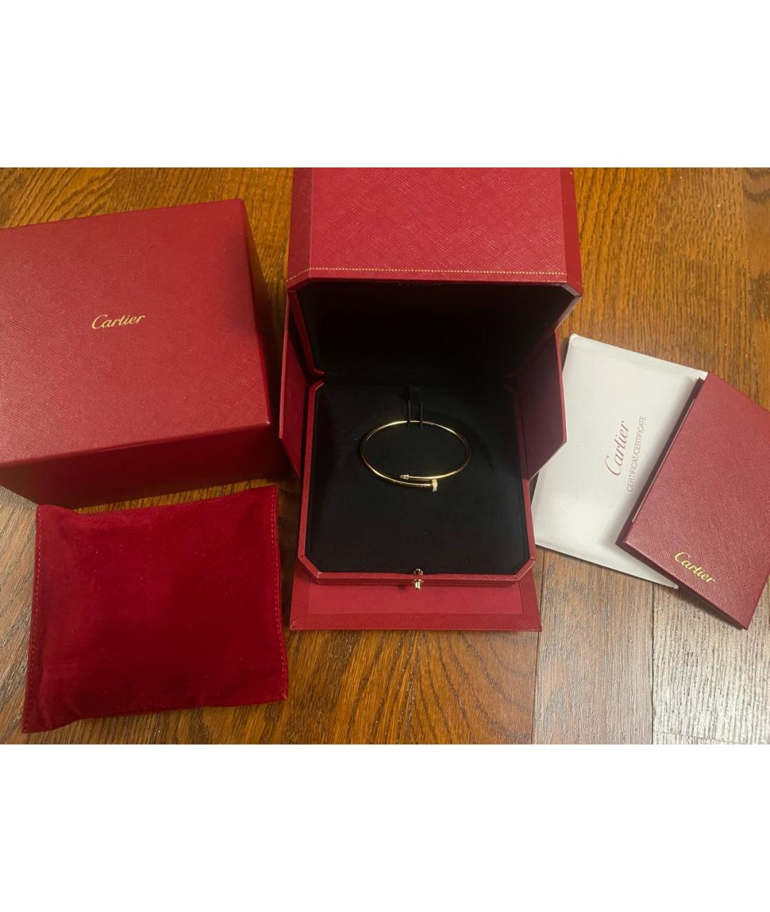 CARTIER Золотой браслет из розового золота, фото 3