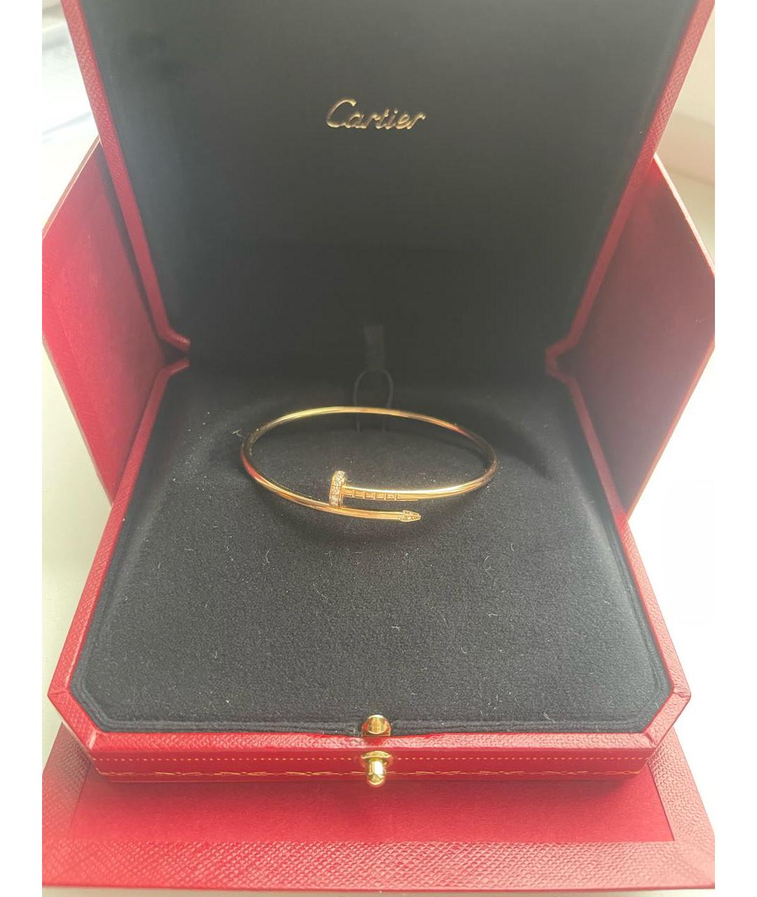 CARTIER Золотой браслет из розового золота, фото 4