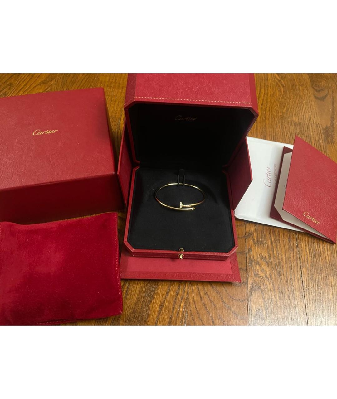CARTIER Золотой браслет из розового золота, фото 2