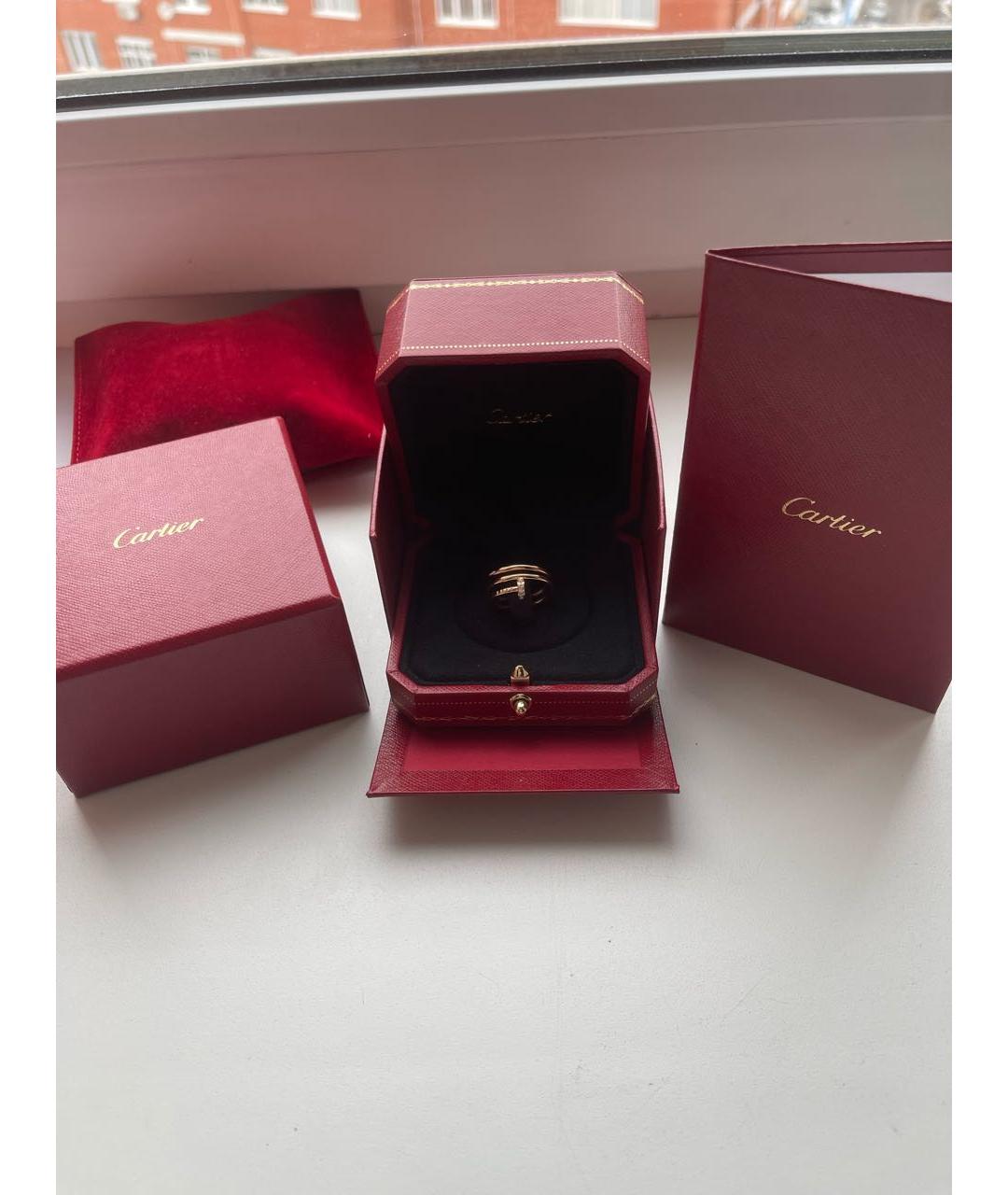 CARTIER Золотое кольцо из розового золота, фото 3