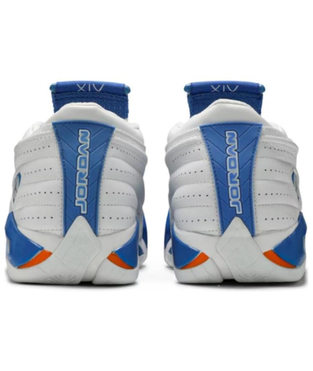 JORDAN Белые текстильные высокие кроссовки / кеды, фото 4