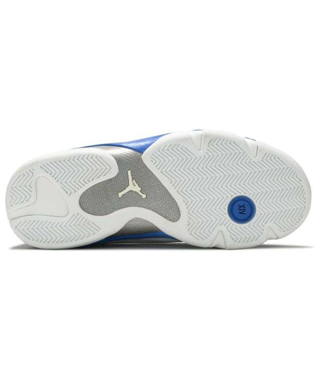 JORDAN Белые текстильные высокие кроссовки / кеды, фото 5