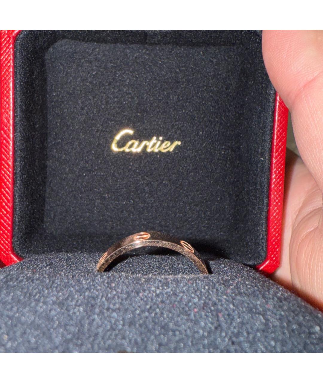 CARTIER Золотое кольцо из розового золота, фото 2